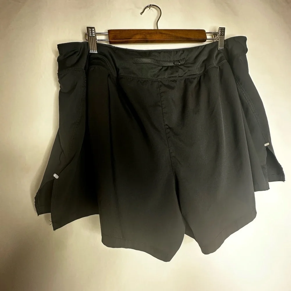 Nike Black Athletic Shorts Moisture-Wicking Lightweight
